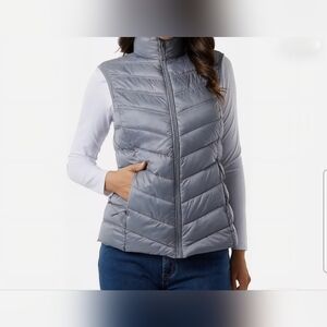 NWT 32 Degrees Women's Silver Vest